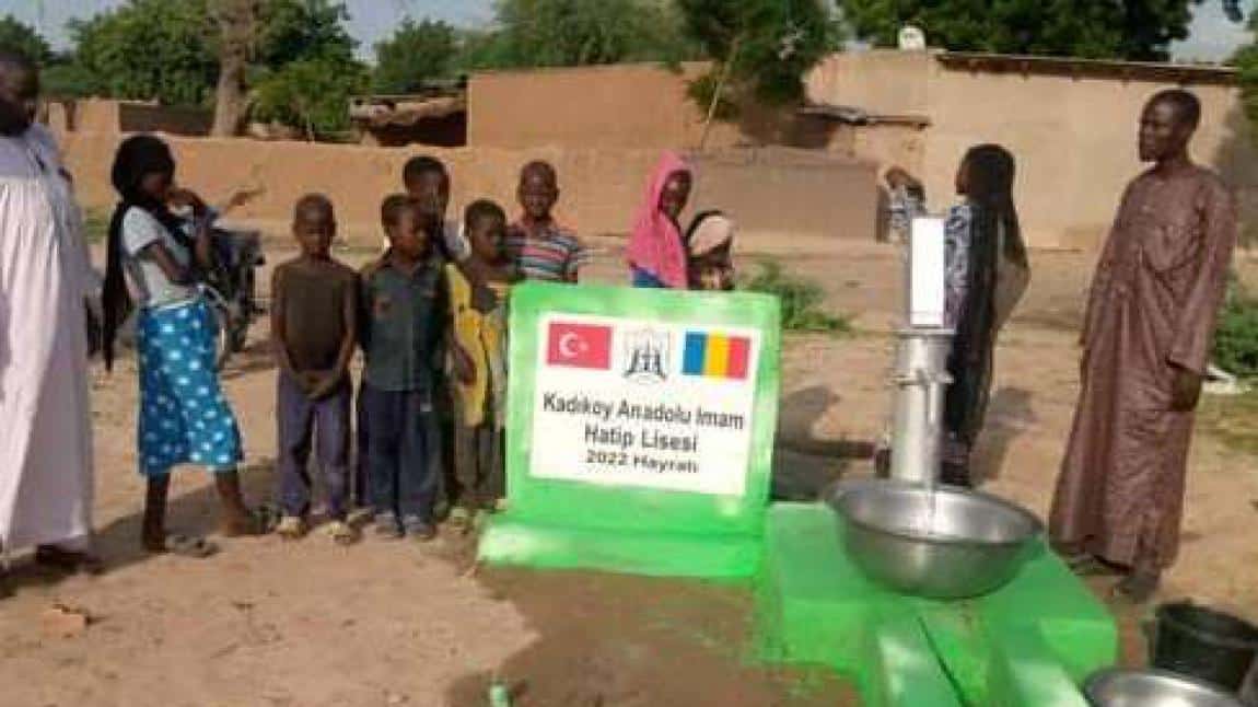 Çad'da açılan yeni su kuyumuz