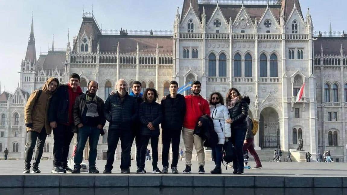 Erasmus Ekibimiz Çekya, Slovakya, Avusturya ve Macaristan'daydı